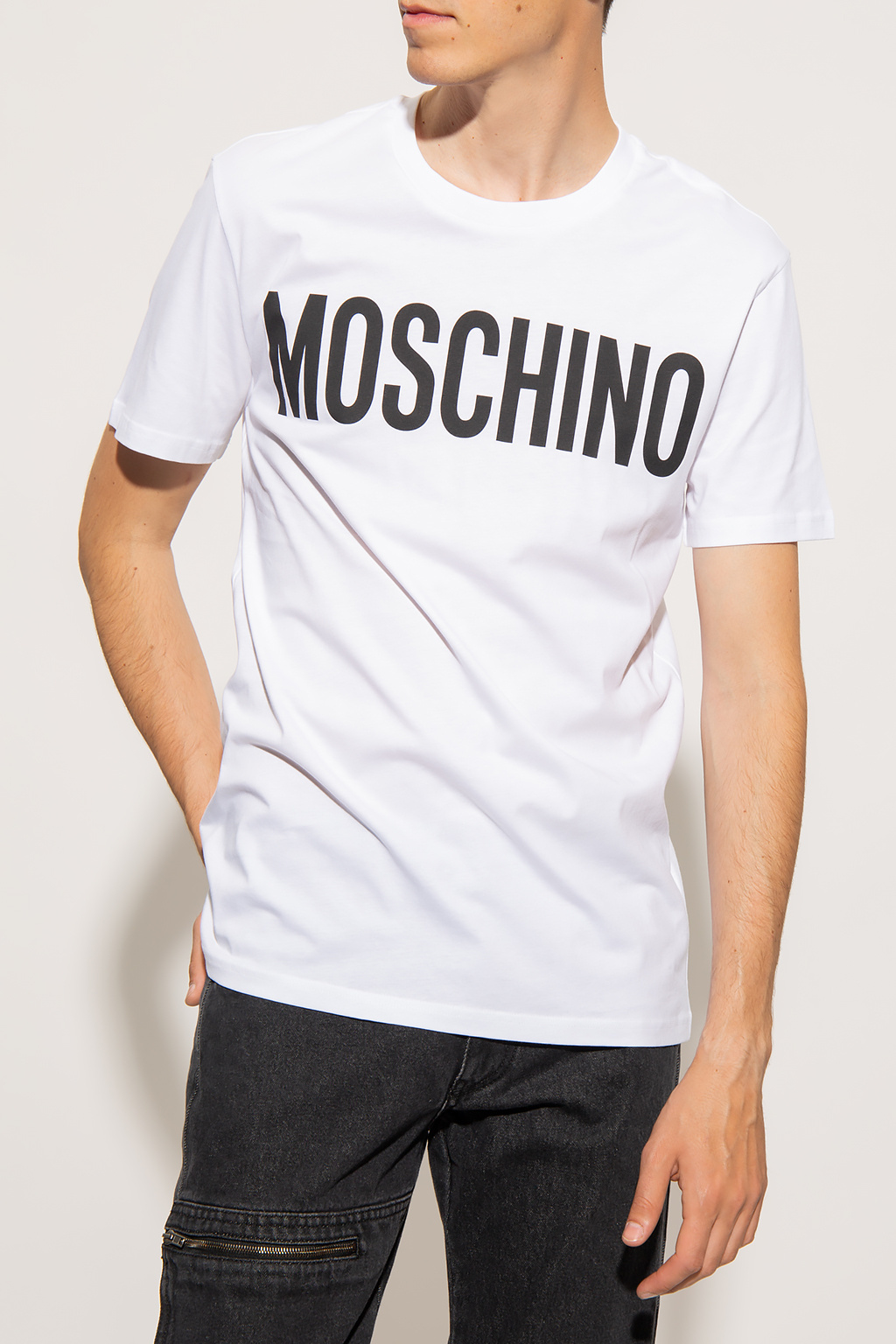 Moschino T-shirt with logo | Men's Clothing | Vitkac